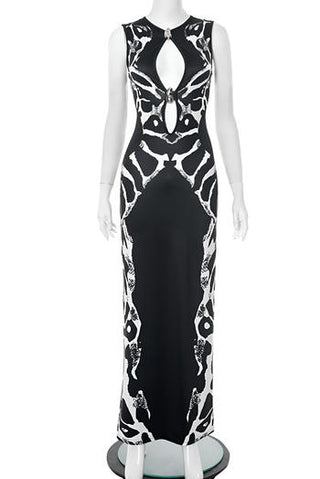 The Zaria Cutout Maxi Dress