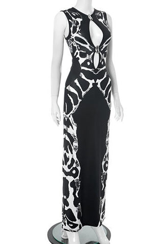 The Zaria Cutout Maxi Dress