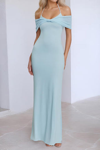 Celeste Drape Maxi Dress
