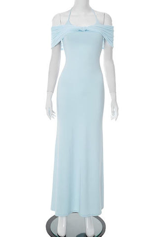 Celeste Drape Maxi Dress