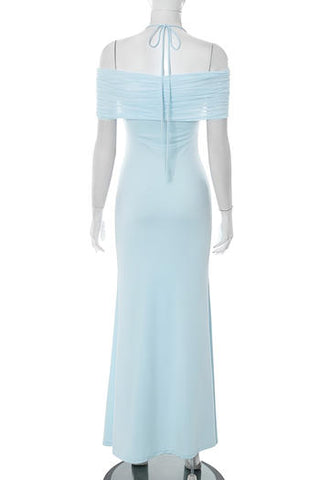Celeste Drape Maxi Dress