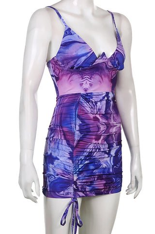 Purple Rain Mini Dress