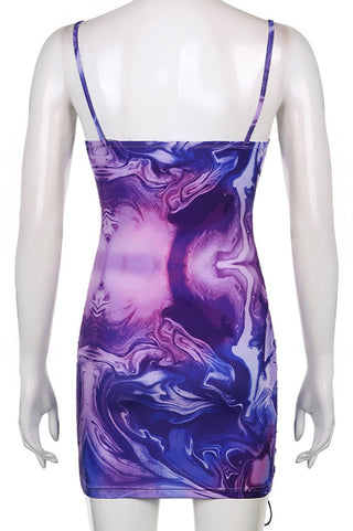 Purple Rain Mini Dress