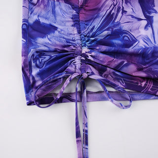 Purple Rain Mini Dress
