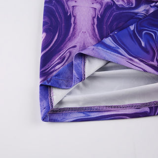 Purple Rain Mini Dress