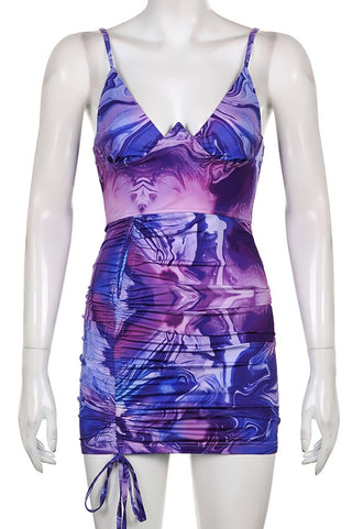 Purple Rain Mini Dress