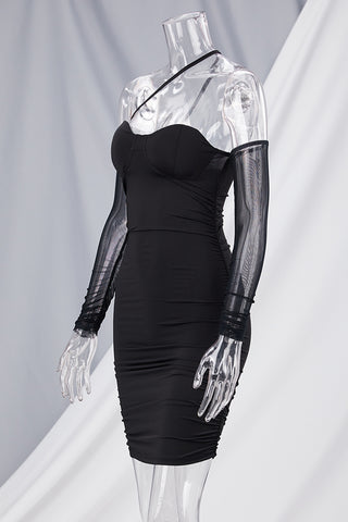 In The Mesh Mini Dress