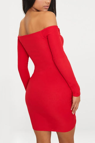 All Ruched Up Mini Dress