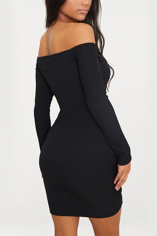 All Ruched Up Mini Dress