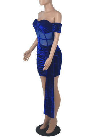 Forever In Love Velvet Mini Dress
