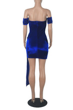 Load image into Gallery viewer, Forever In Love Velvet Mini Dress
