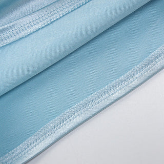 Icey Satin Halter Top Mini Dress