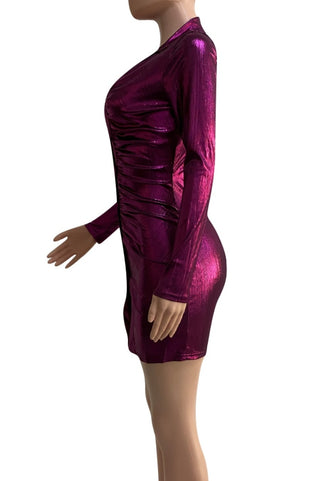 Berry Lovely Mini Dress