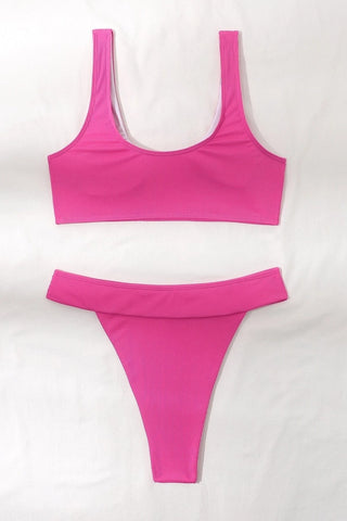 Sunset High Waist Two-Piece Bikini