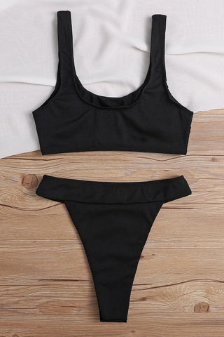 Sunset High Waist Two-Piece Bikini