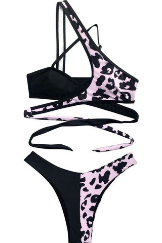 Leopard Two-Piece Swim