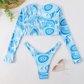 Surfer Girl Two Piece Swim Set
