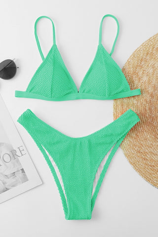 Summer Vibes Two Piece Bikini Swimwear