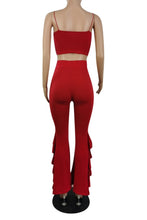 Load image into Gallery viewer, With Flare Two Piece Pant Set
