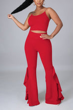 Load image into Gallery viewer, With Flare Two Piece Pant Set
