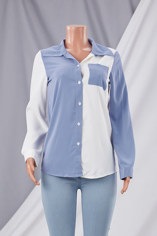 Out Of Pocket Patchwork Top
