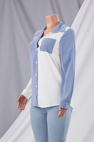 Out Of Pocket Patchwork Top