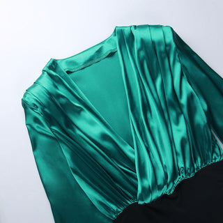Sultry In Satin Bodysuit