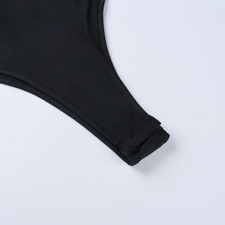 Sultry In Satin Bodysuit