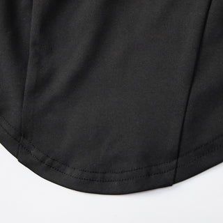 4VANITY Basics Black Crop Tee