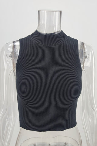 Gracie Classic Ribbed Crop Top