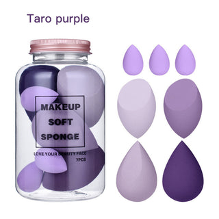 7Pcs 4VANITY Makeup Sponge Set